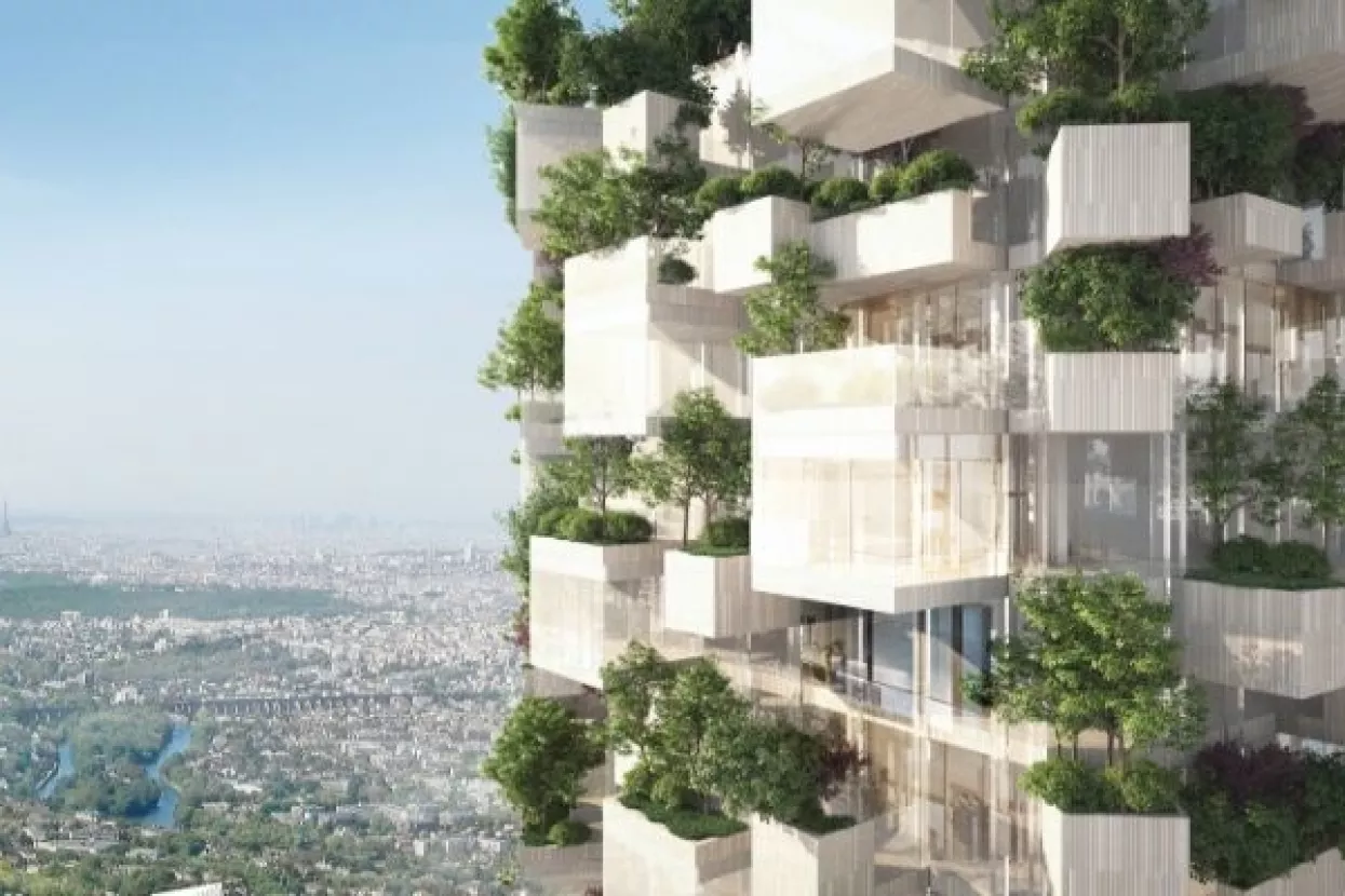 Pariz gradi toranj 'Bijela šuma' koji će krasiti 2000 biljki