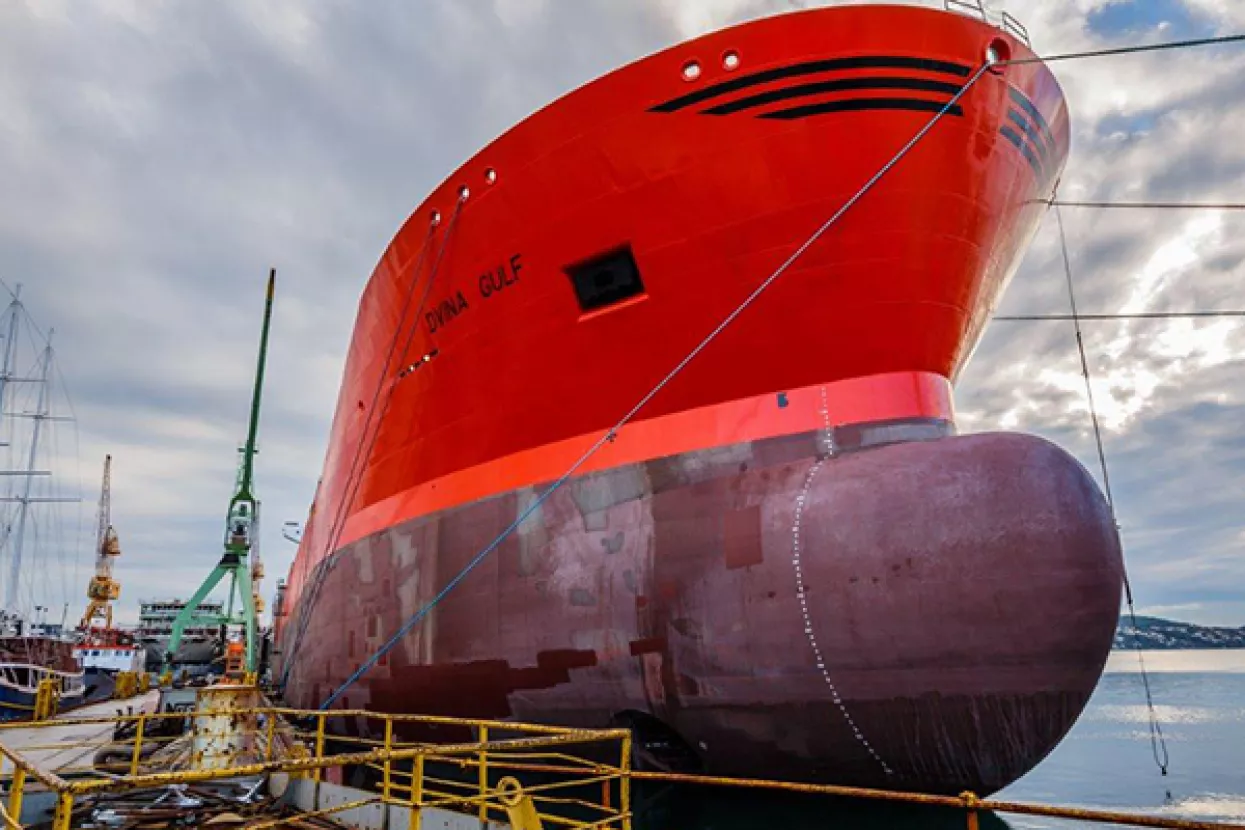 FOTO: Brodotrogir predao 'pomlađenu' Dvinu Gulf