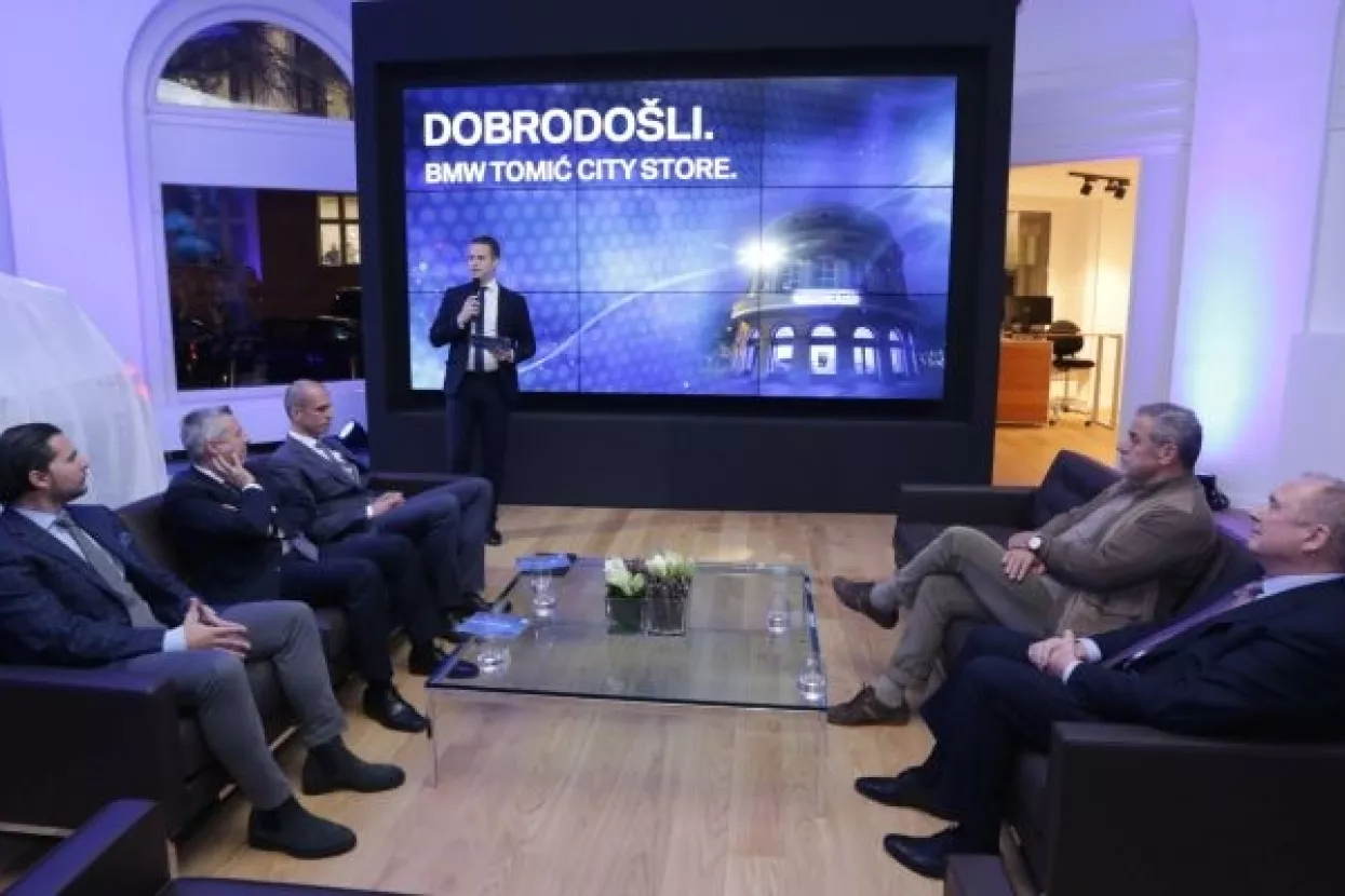 Tomić & Co za 25. godina postojanja otvorio je vrata ekskluzivog BMW Tomić City Storea