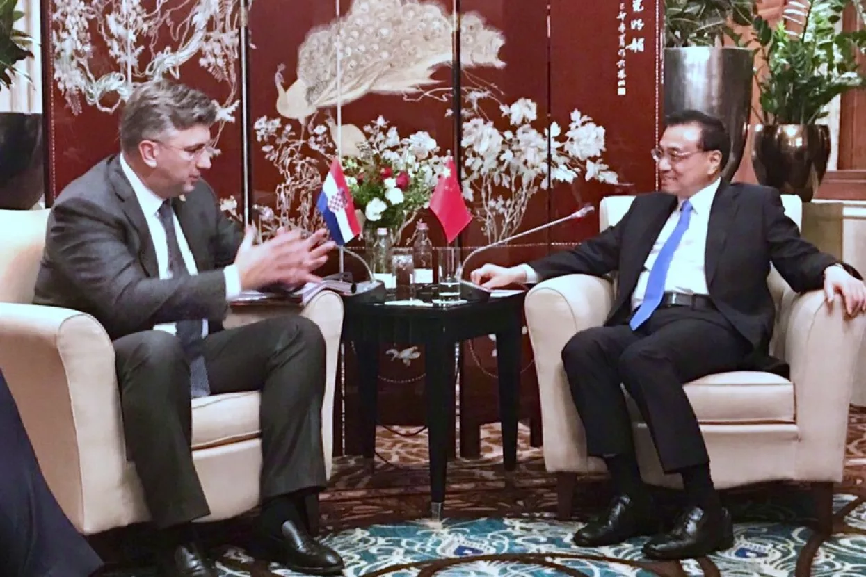 Plenković s kineskim premijerom o ulaganjima u turizam, infrastrukturu, pomorske luke