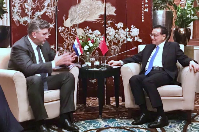 Plenković s kineskim premijerom o ulaganjima u turizam, infrastrukturu, pomorske luke