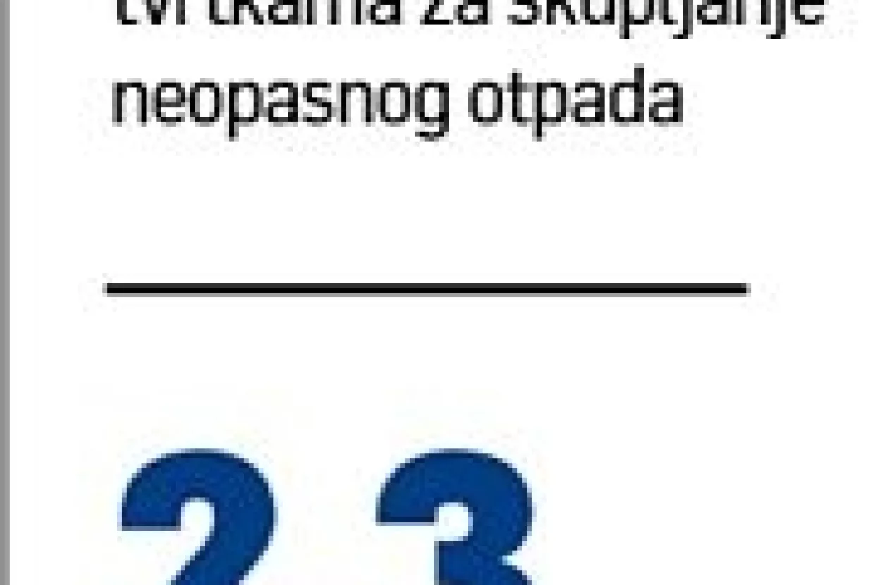 Sve vi&scaron;e komunalaca za manje otpada