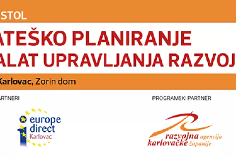 Okrugli stol: Strateško planiranje kao alat upravljanja razvojem