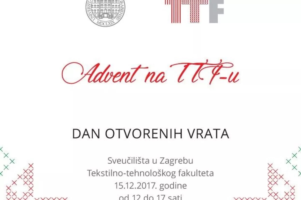 Advent na TTF-u: U petak otvoreni laboratoriji i radionice