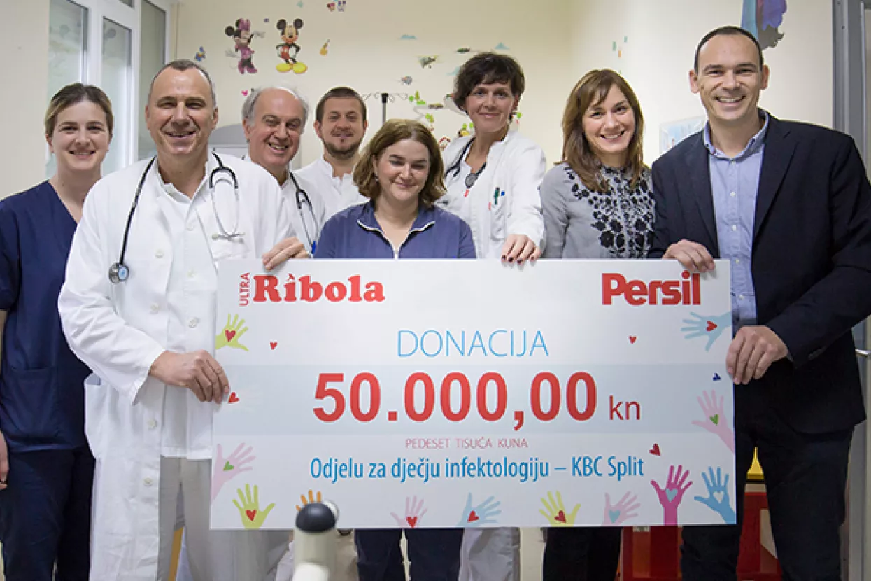 Ribola i Henkel uredili Odjel za dječju infektologiju na splitskom KBC-u