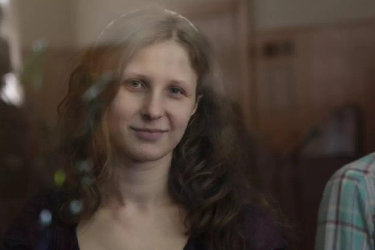 Zbog 'sudjelovanja u neodobrenom prosvjedu' privedena članica Pussy Riota