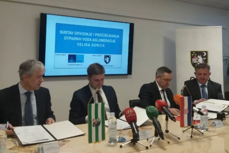 Potpisani ugovori za EU financiranje 498 milijuna kuna vrijednog projekta aglomeracije Velika Gorica