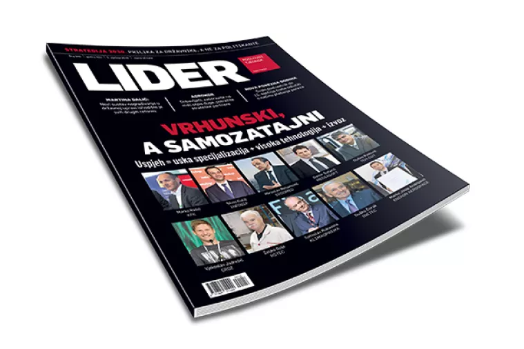 U novom broju Lidera - Vrhunski, a samozatajni: Uspjeh=uska specijalizacija+visoka tehnologija+izvoz