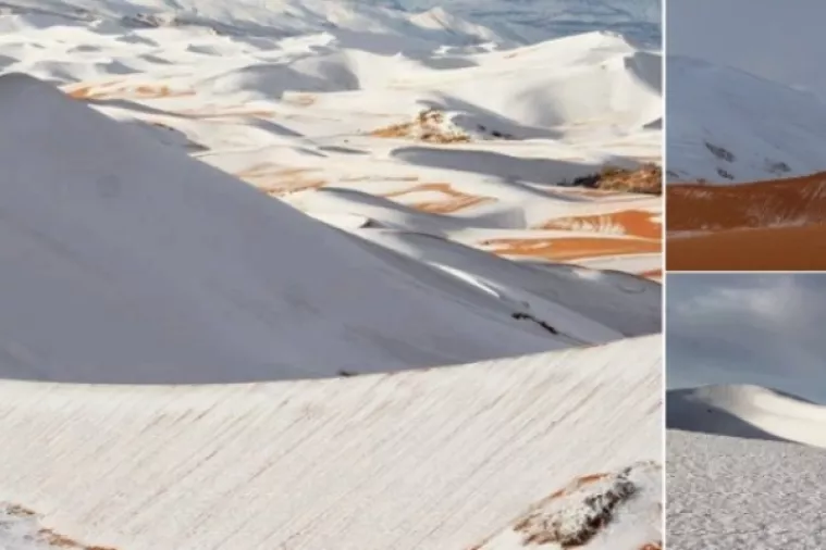 VIDEO: Snijeg u Sahari