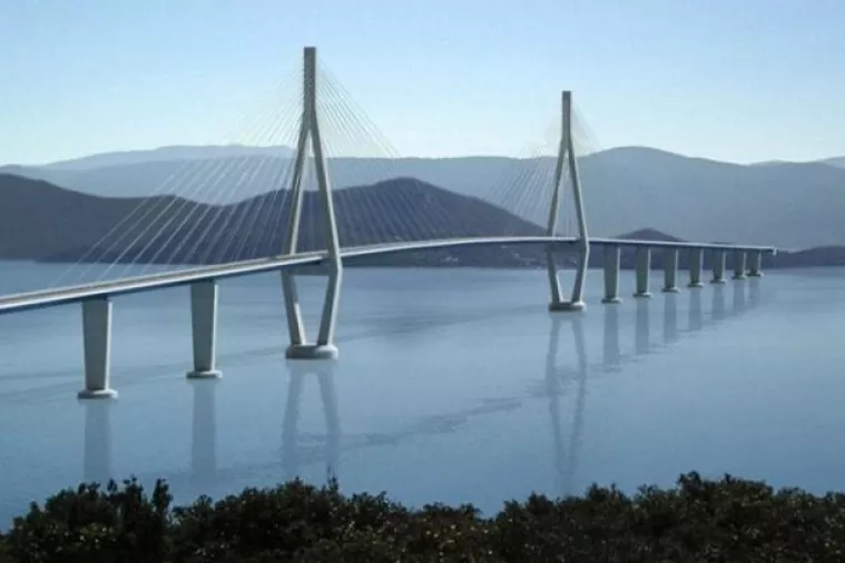 Kinezi grade Pelješki most