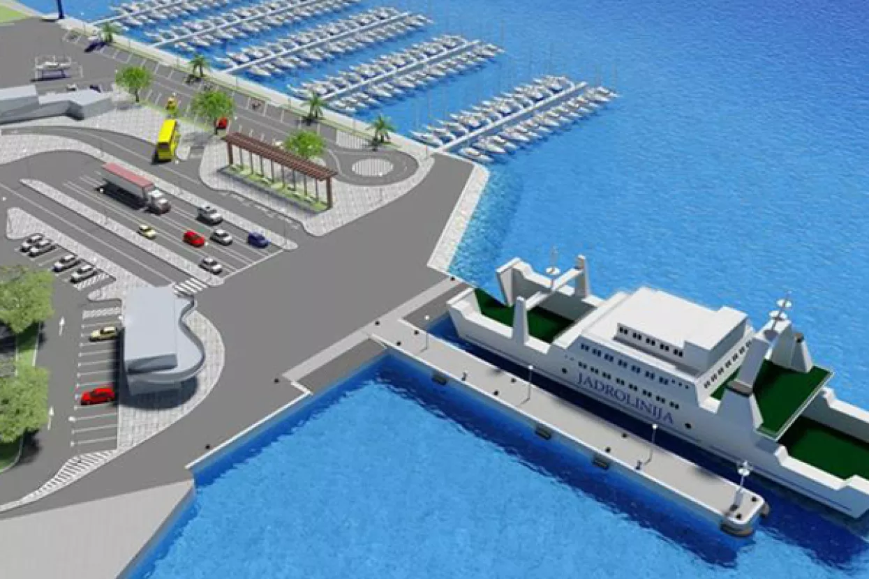 Trajektna luka Soline otvara se u svibnju nakon dvogodišnjeg čekanja na pristupnu cestu