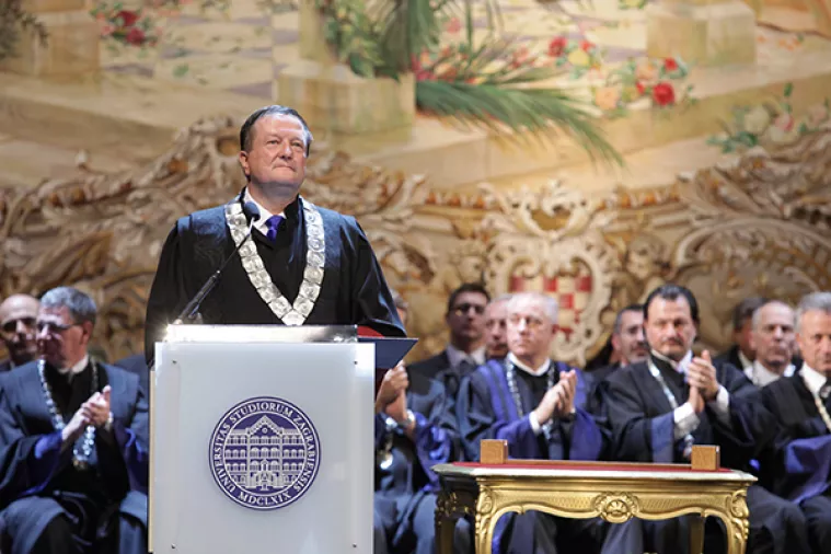 Životopis Damira Borasa, novog-starog rektora Sveučilišta u Zagrebu