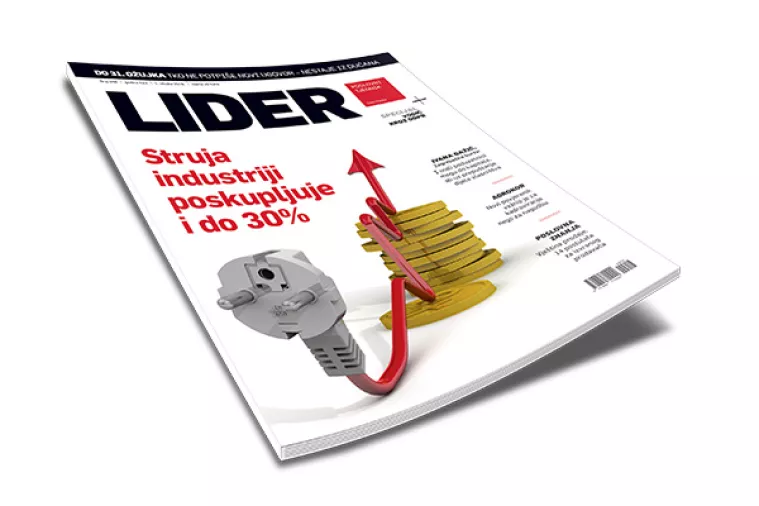 U novom broju Lidera: Struja industriji poskupljuje i do 30 posto