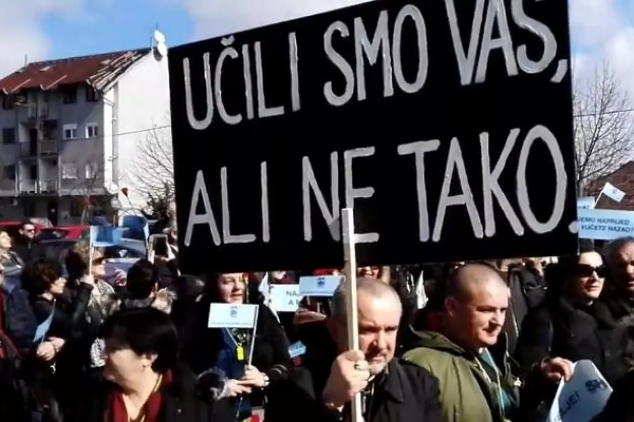 'B: Lažen ka Pinokio': Sindikati učitelja traže kolektivni ugovor i veća materijalna prava