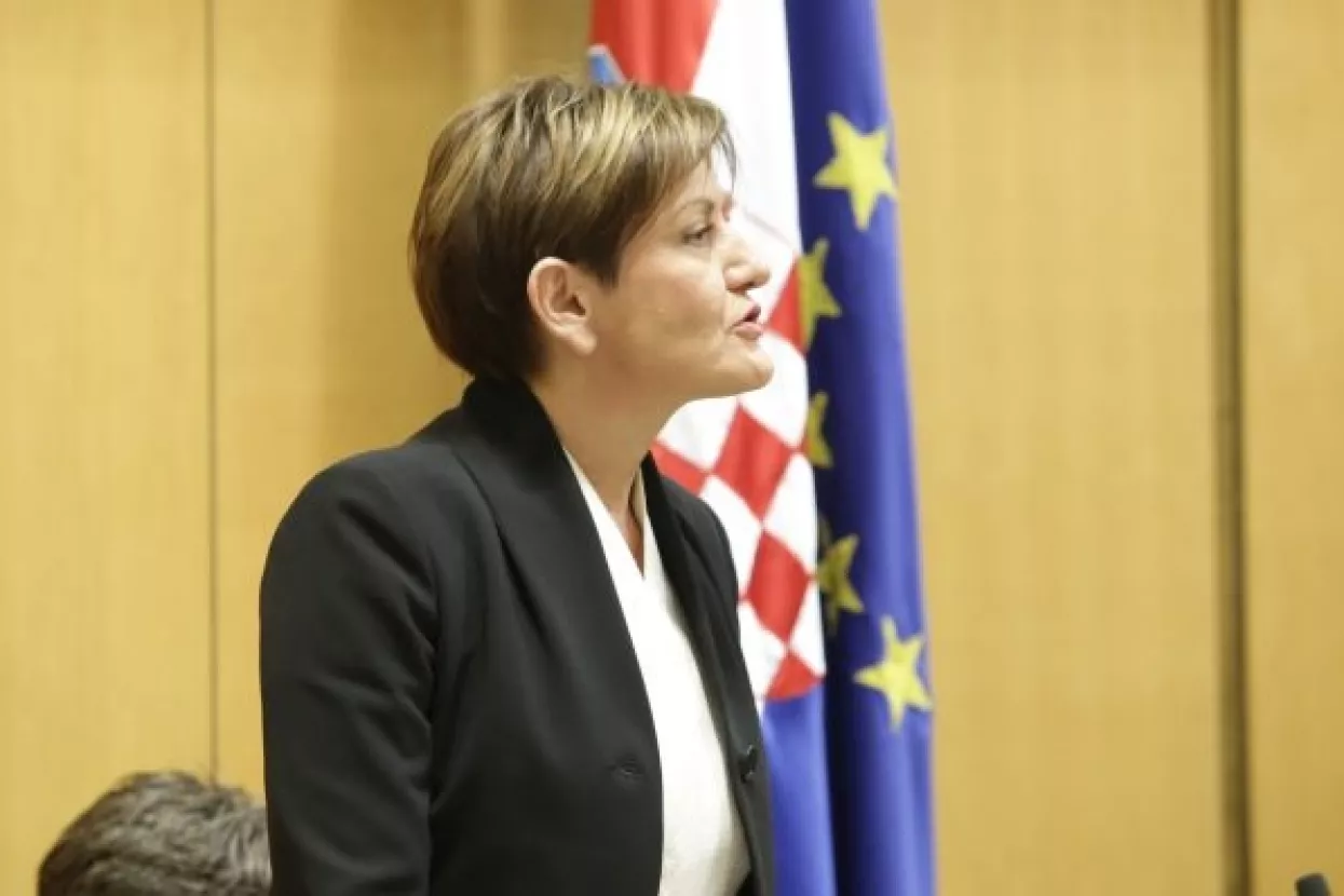 Pokretanje pitanja povjerenja Martini Dalić uvršteno u saborski dnevni red