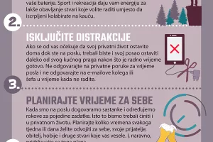 Infografika: 7 koraka do savršene ravnoteže između privatnog i poslovnog života