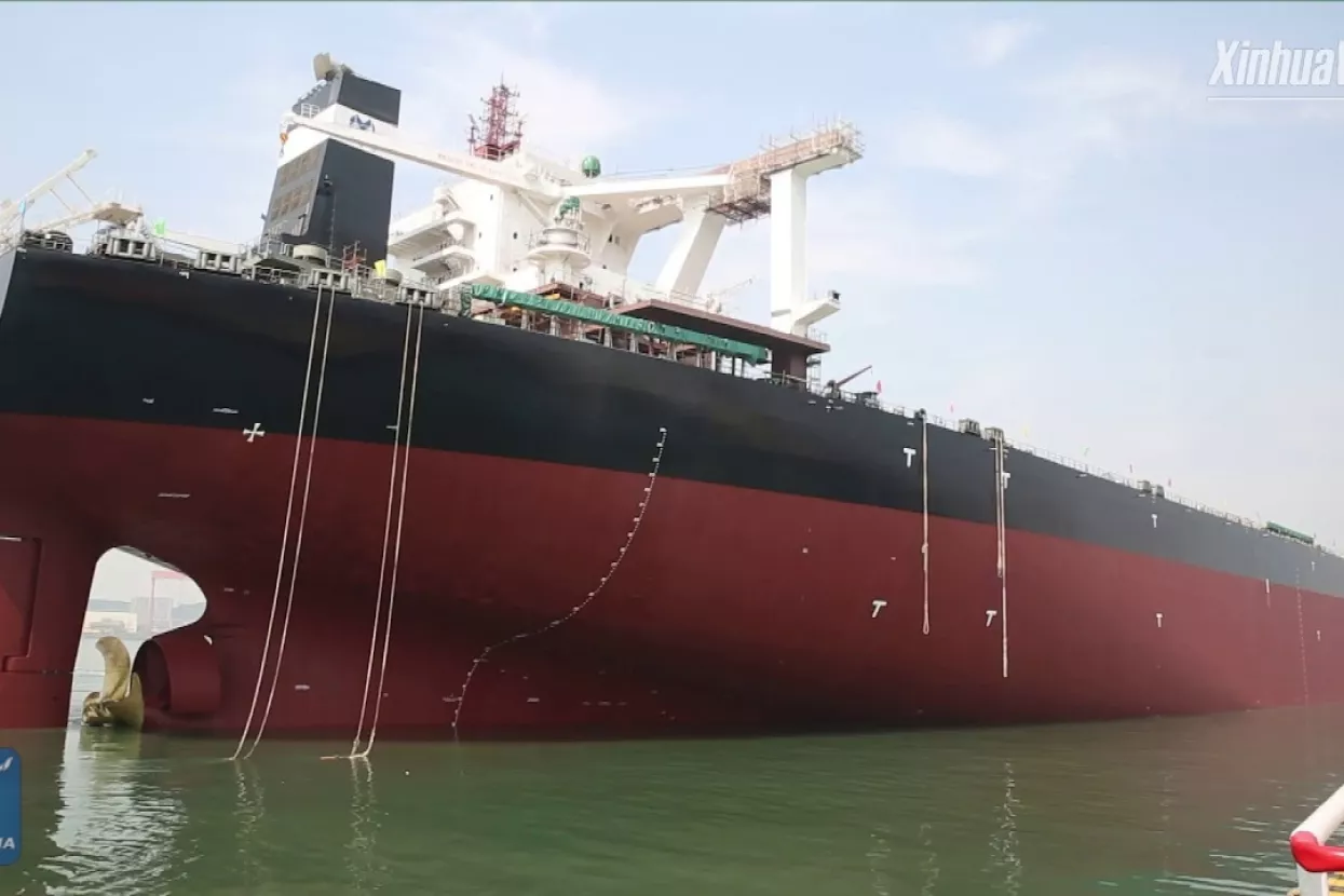 Kinesko brodogradilište izgradilo megalomanski teretni brod za prijevoz željezne rude