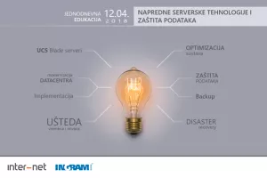 Inter-Net organizira jednodnevnu edukaciju o naprednim serverskim tehnologijama i zaštiti podataka