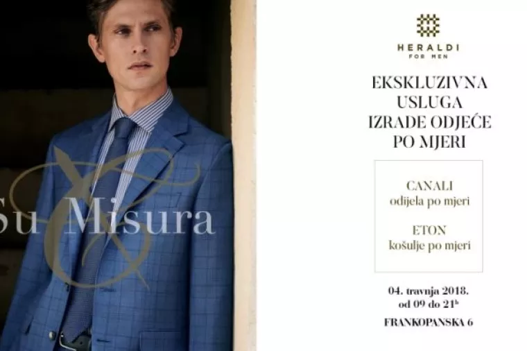 Heraldi for Men: Ekskluzivna usluga izrade odjeće po mjeri