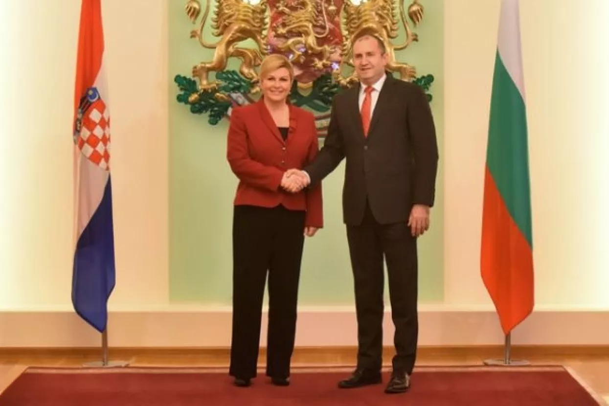 Grabar-Kitarović i bugarski predsjednik zabrinuti stanjem jugoistočne Europe