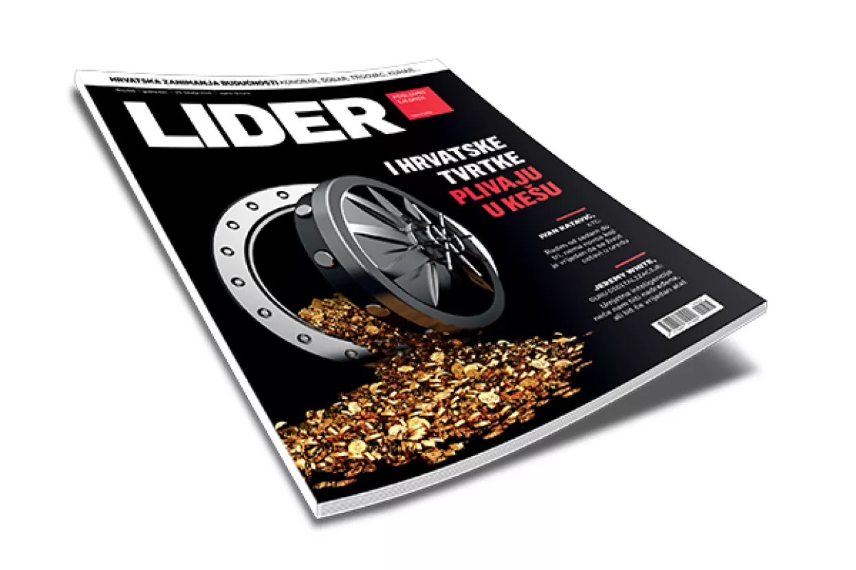 U novom broju Lidera: I hrvatske tvrtke plivaju u kešu