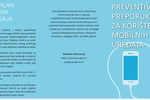 Ministarstvo zdravstva 's figom u džepu' objavilo letak o štetnosti zračenja mobitela