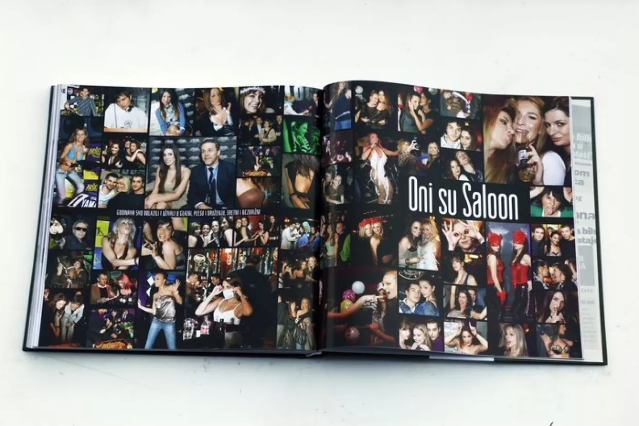 FOTO: Monografija kultnog Saloona donosi preko dva kilograma 'društvene kreme'