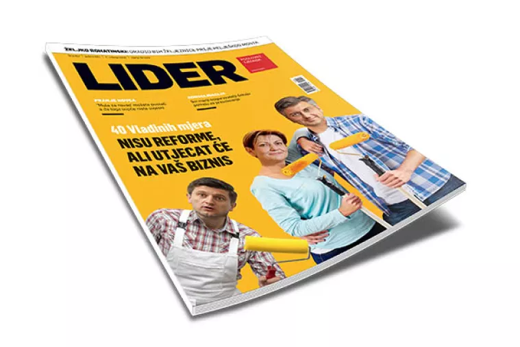 U novom broju Lidera: 40 Vladinih mjera - Nisu reforme, ali utjecat će na va&scaron; biznis