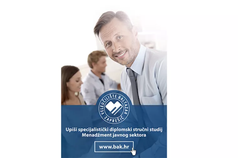 Upišite studij Menadžmenta javnog sektora na Veleučilištu Baltazar