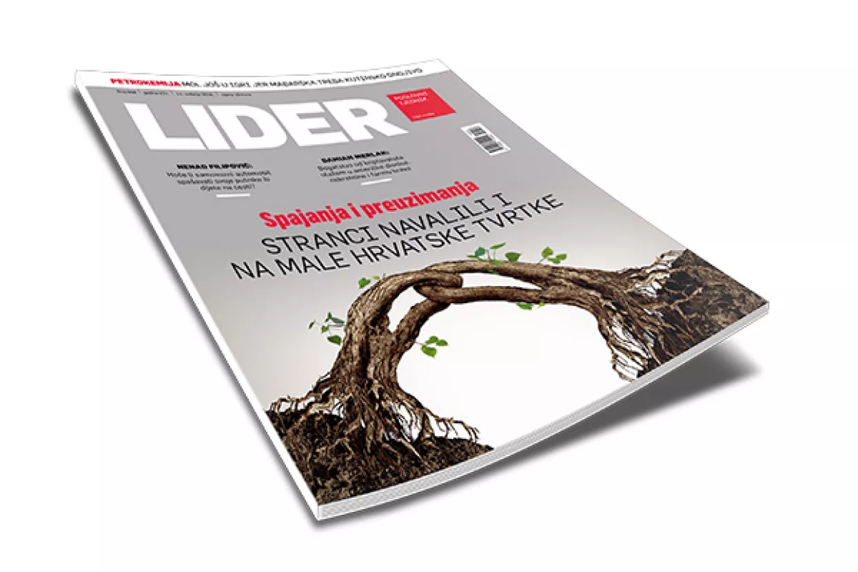 U novom broju Lidera: Spajanja i preuzimanja - Stranci navalili i na male hrvatske tvrtke