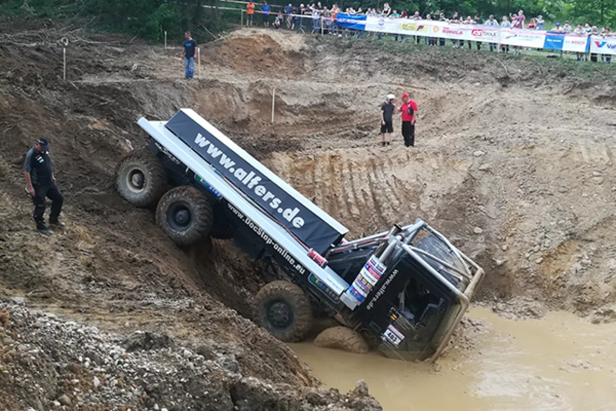 Kamiondžije razvaljuju na Europa Truck Trailu u Rakovom potoku