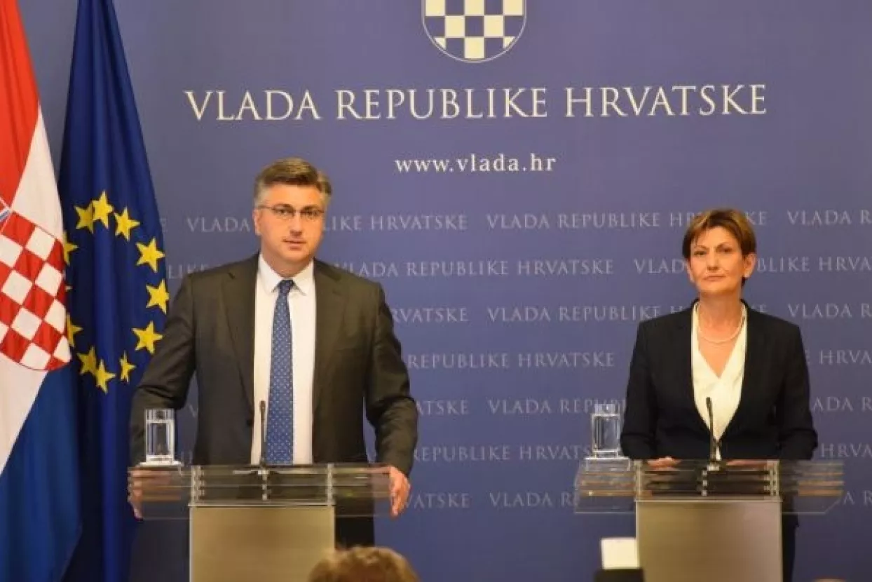 Plenković: Dalić odlučila podnijeti ostavku koju sam prihvatio