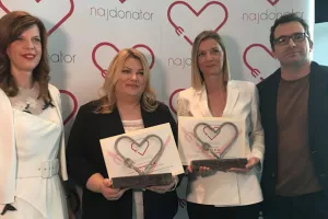 Dukatu i Konzumu priznanje Najdonator Europskog parlamenta