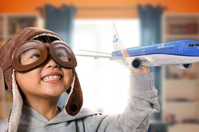 KLM predstavlja posebne pogodnosti za putovanja s djecom