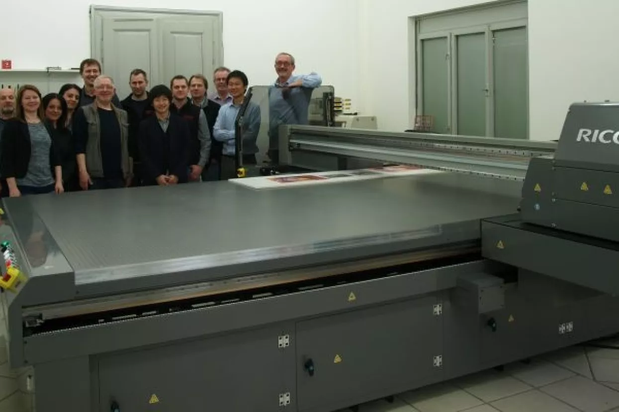 Grafoprojekt - Prvi UV pisač na svijetu proradio u Virovitici