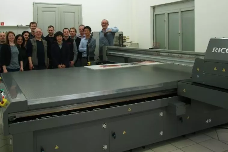 Grafoprojekt - Prvi UV pisač na svijetu proradio u Virovitici