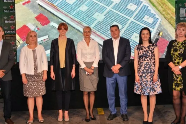 FOTO: Heineken Hrvatska postavio solarnu fotonaponsku elektranu