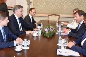 Plenković s predstavnicima EBRD-a o ulaganjima u Hrvatskoj, istaknuta važnost koridora V.c