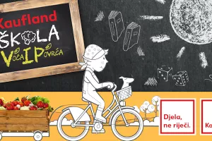 Kaufland besplatno dijeli voće i povrće osnovnim školama