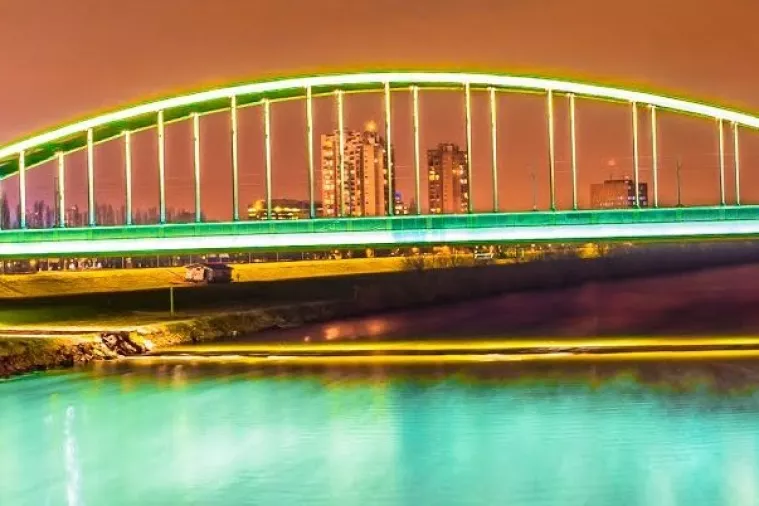 Iznimno kreativan dizajn rasvjete Hendrixova mosta nagrađen u New Yorku