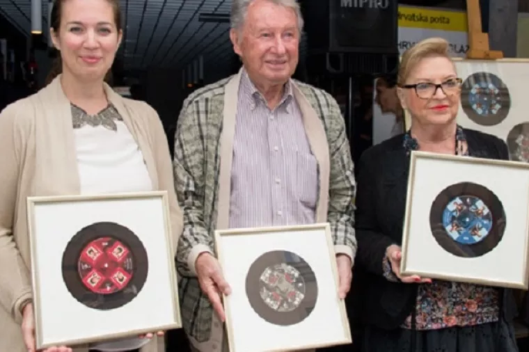 Arsen Dedić, Vice Vukov i Ivo Robić na novoj seriji poštanskih maraka