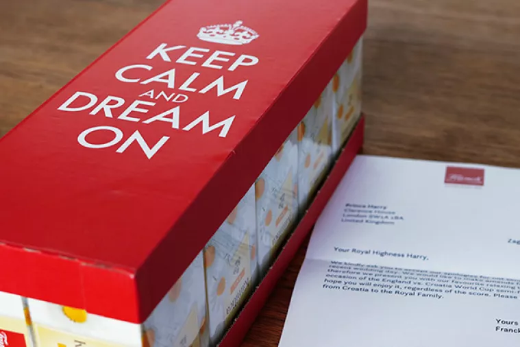 Franck poslao princu Harryju smirujući čaj od kamilice