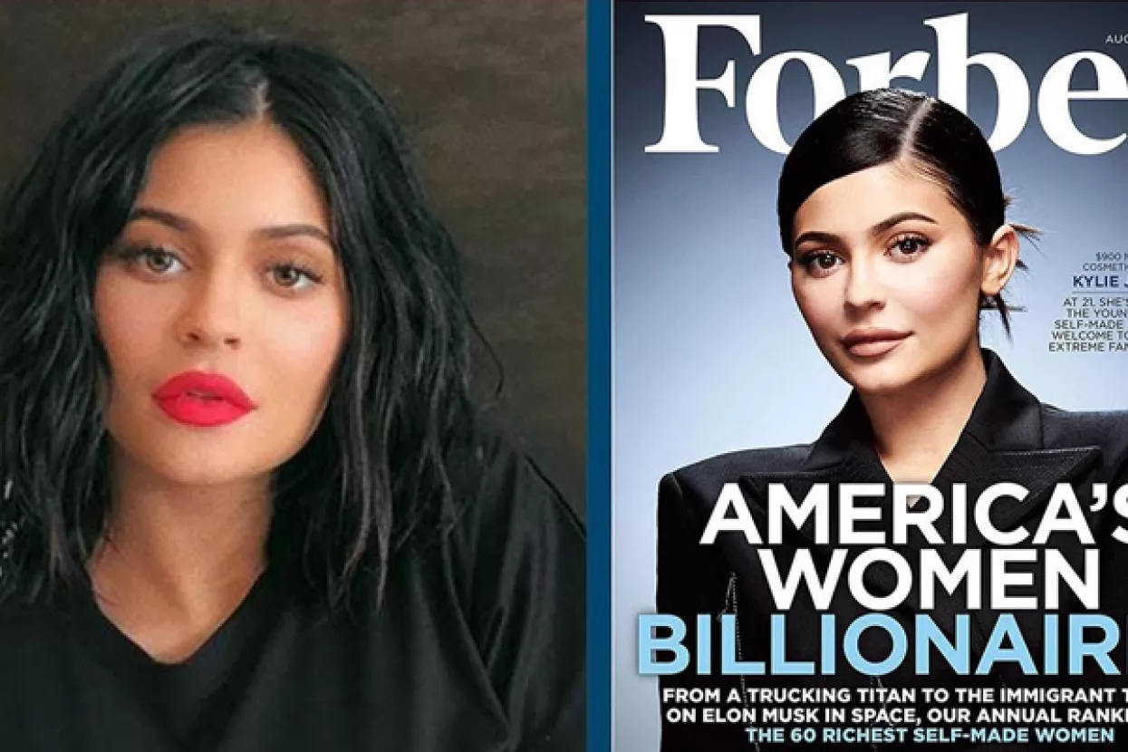 Kylie Jenner postaje najmlađa 'samostvorena' milijarderka u povijesti - Forbes