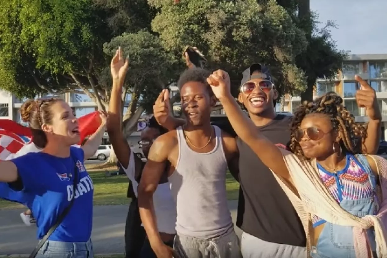 VIDEO: I u Americi se navija za Hrvatsku