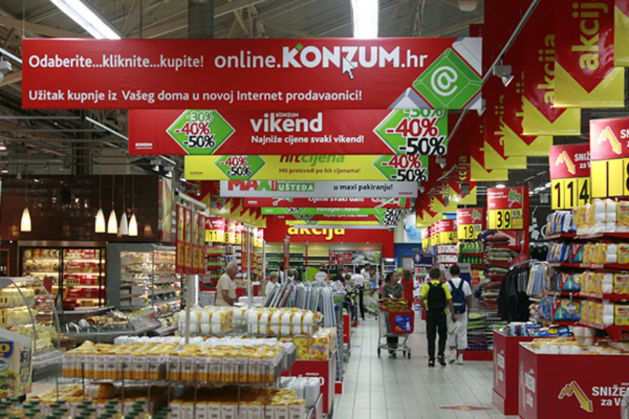 Konzum za vrijeme nogometnog prvenstva rušio rekorde prodaje