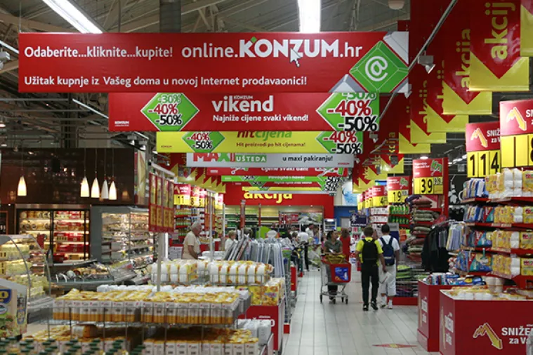 Konzum za vrijeme nogometnog prvenstva rušio rekorde prodaje