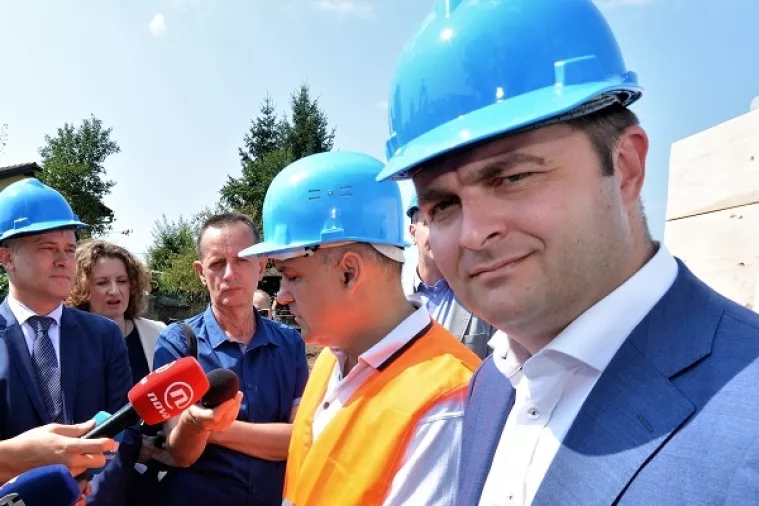 Ministar Ćorić u Karlovcu otvorio treću fazu izgradnje nasipa Kupe