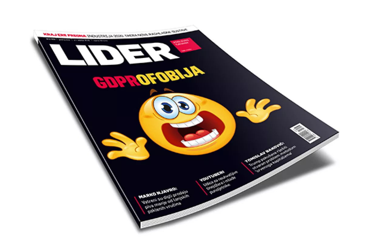 U novom broju Lidera: GDPROFOBIJA
