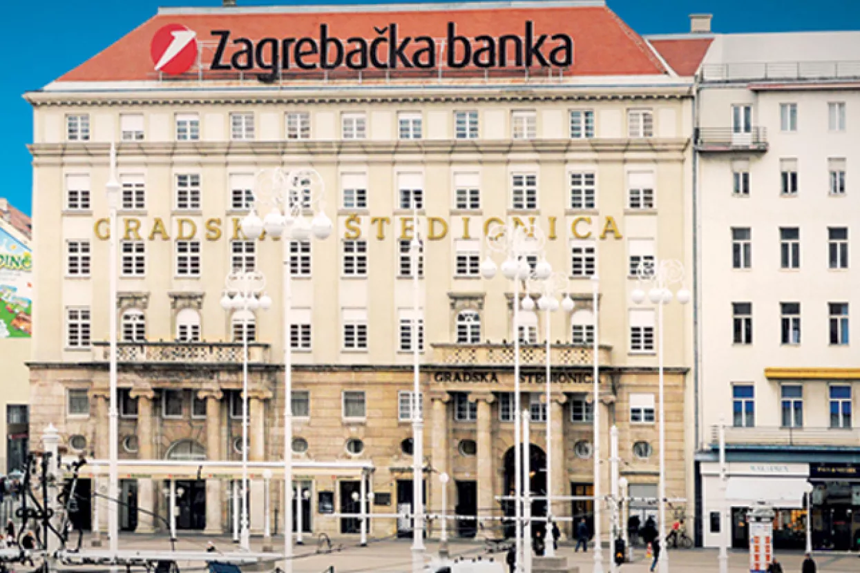 Dobit Zagrebačke banke uvećana 3,5 puta na 872 milijuna kuna