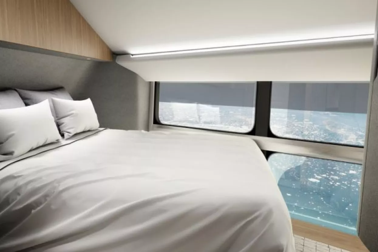 Zavirite u luksuznu letjelicu nalik jahti